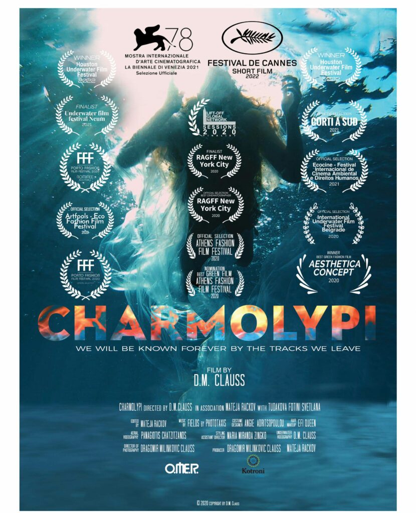 #Charmolypi #ShortFilm #CannesFilmFestival #VeniceBiennale #AwardWinning #GreenFilm #SustainableFashion #EnvironmentalFilm #FilmFestival #FilmMaking #Sustainability #DocumentaryFilm #ProjectONEProduction #DMClauss #FilmDirector #Dubai #UAEFilm #CinematicFilm #GreenFashion #EcoFashion